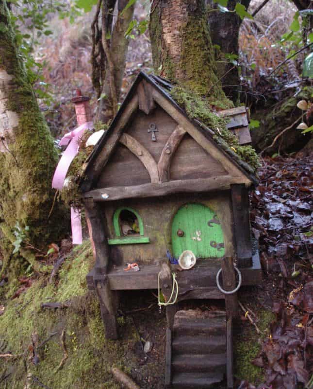 Fairy house in Rineen Woods
